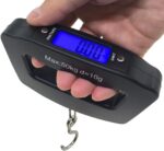 AFUNTA 50Kg 10g Luggage Weight Scale, LCD Luggage Scale Travel Digital, Home Electronic Portable Hanging Weight Hook Travel Luggage Scale - Image 2