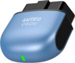 AMTIFO Bluetooth OBD2 Scanner Wireless - Auto-Connect, Clear Engine Codes, Live Data & Performance Monitoring, Works with iOS/Android - Vehicle Diagnostic Tool for Car Owners & DIY Enthusiasts - Image 2