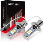 AUXLIGHT H3 LED Fog Light DRL Bulbs, 3000 Lumens Extremely Bright Bulbs Replacement for Cars, Trucks, 6000K Xenon White - Image 2