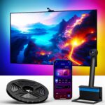 Ailofy Smart LED Backlight with Camera for 55-65 inch Screens, 12.5ft LED Strip Lights Sync to Screen & Music, Color Changing Lights Work with Alexa & Google Assistant, App Control - Image 2