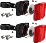 Airtag Bike Mount, Hidden Bike GPS Tracker Case for Apple Airtag, Airtag Bike Seatpost Reflector Mounts, Anti-Theft Airtag Holder for Bike, Electric Bicycle, Scooter (2 Pack) - Image 2
