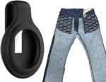 Airtag Holder Compatible with Apple Airtag - GPS Tracker, Hidden for Kids (Gen 2 Black, 2-Pack) - Image 2