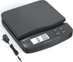 Amazon Basics Digital Postal Table Top Scale, AC Adapter, Counting Function, 65 pound Capacity, 0.1 Ounce Readability, Black - Image 2