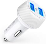Anker 24W 4.8A Car Charger, 2-Port Ultra-Compact PowerDrive 2 Elite with PowerIQ Technology and LED for iPhone XS/Max/XR/X/8/7/6/Plus, iPad Pro/Air/Mini, Galaxy Note/S Series, LG, Nexus, HTC, and More - Image 2