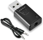 Aux to Bluetooth 5.4 Adapter 3.5mm USB Bluetooth Receiver Handsfree Car Kit for Car/Speaker,Home Stereo Sound System, Support Hands-Free Talking &Stereo Music Streaming - Image 2