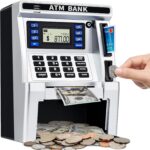 BAODLON Piggy Bank for Kids, ATM Machine Bank for Real Money with Debit Card, Bill Feeder, Coin Recognition, Balance Calculator, Electronic Savings Safe Box, Cool Stuff Toys Gifts for Teen Boys Girls - Image 2