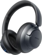 BERIBES Upgraded Hybrid Active Noise Cancelling Headphones with Transparent Modes,70H Playtime Bluetooth Headphones Wireless Bluetooth with Mic, Deep Bass,3.5MM Cable,Soft-Earpads,Fast Charging-Black - Image 2
