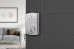 BRINKS Keyless Entry Door Lock Deadbolt, High-Security Keypad Door Lock with Deadbolt, 50 User Codes, Auto Locking Feature, Satin Nickel Security Locks - Image 2