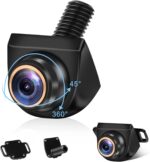 Backup Camera, 1080 FHD Back Up Camera for Cars,360° Rotatable Reverse Camera 170° Wide View Angle Rear View Mirror Camera with Night Vision, IP69 Waterproof, 2 Back Covers - Image 2