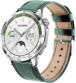 Bands Compatible with Samsung Galaxy Watch 46mm / Galaxy 3 45mm / Huawei Watch GT5 / GT5 Pro / 4/4 Pro / 3/3 Pro / GT4 / GT3 46mm, 22mm Printed Pattern Leather Replacement Strap - Image 2