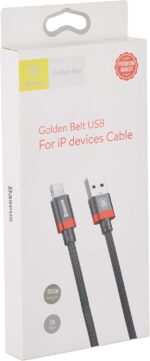 Baseus Golen Belt Cable- iPhone 1.5M - Image 2