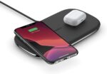 Belkin TrueFreedom Pro Wireless Charging Pad - 10W Qi-Certified Charger Pad for iPhone, Samsung, Apple Airpods & More - Charge Qi-enabled Devices From Anywhere On The Surface - Black - Image 2