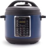 Blue Diamond Ceramic Nonstick, 16-in-1 6QT Electric Pressure Cooker, Slow Cooker, Rice Cooker, Yogurt Maker, Saute, Steamer and More, Programable, Dishwasher Safe Pot, PFAS-Free, Blue - Image 2