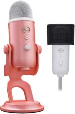 Blue Microphones Yeti USB Microphone Aurora Collection (Pink Dawn) Bundle with Pop Filter (2 Items) - Image 2