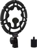 Blue Yeti Shock Mount Anti-Vibration Matching Boom Arm Stand Compatible w/Blue Yeti, Yeti X, Snowball & Blue Yeti Nano Mic (Black) - Image 2