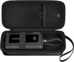 Boobowl Hard Travel Case Compatible with Anker Zolo Power Bank, 10,000mAh 20,000mAh 30W Portable Charger, Storage Bag for Anker Battery Pack with Accessories Mesh Pocket (Box Only)-Black - Image 2