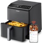 COSORI 6.8Qt Air Fryer, 12-in-1 Dual Blaze for 360° Crispy Meals, No Shaking & Preheating to Fast Cooking with Bake, Roast, Broil, 100+In-App Recipes, Dishwasher Safe - Image 2