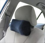 Car Neck Pillow (Soft Version)- Neck Pillow; Car Pillow; Memory Foam Neck Pillow; Neck Rest Pillow; Car Neck Pillow (Color: Blue) - Image 2