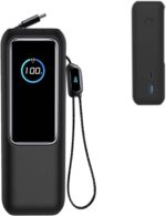 Case for Anker Laptop Power Bank(25,000mAh),NOUKAJU Silicone Protective Cover,Drop-Proof,Scratch-Proof,Shock-Proof,Protective Case for Anker Laptop Power Bank 25,000mAh 165W(Black) - Image 2