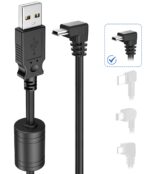 Charger Cable for Garmin GPS,(3Ft 18AWG) Thicker Shielded Mini USB Charging Cord for Garmin Nuvi,90 Degree GPS Replacement Power Adapter Wire for Drivesmart 65,Zumo XT,Dezl,Navigation - Image 2