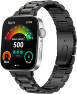 Chofit Compatible with Huawei Watch Fit 3 Band for Women Men,Metal Stainless Steel Wristband Replacecment Bracelet for Huawei Watch Fit 3 Strap Accessories - Image 2