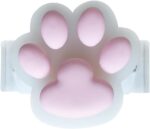 Clamp-Type Pink Paw Shape Phone Grip Slide for Phones and Cases - Cute Sliding Cat Paw Phone Grip, Kawaii Large 3D Dog Paw Phone Mount Holder Stand - Christmas Valentines Gift for Girls Women - Image 2