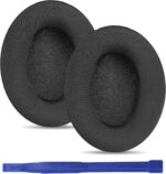 Cloud 2 Ear Pads Cooling Gel Ear Cushions Pads for Kingston HyperX Cloud II/Cloud III/Cloud Flight/CloudX/Cloud/Cloud Alpha/Cloud Core/Mix Headsets Earcups Parts (Black) - Image 2