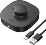 Compatible with Oura Ring Gen3 Charger Size 8, Fast and Safe Charging Dock with USB-C Cable, Travel-Friendly Design for Smart Ring (Black) - Image 2
