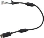 Compatible with Wired Controller for Xbox 360 and PC with Dual Vibration/2.5mm Audio Jack Black - Image 2