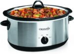 Crock-Pot 7 Quart Oval Manual Slow Cooker, Stainless Steel (SCV700-S-BR), Versatile Cookware for Large Families or Entertaining - Image 2
