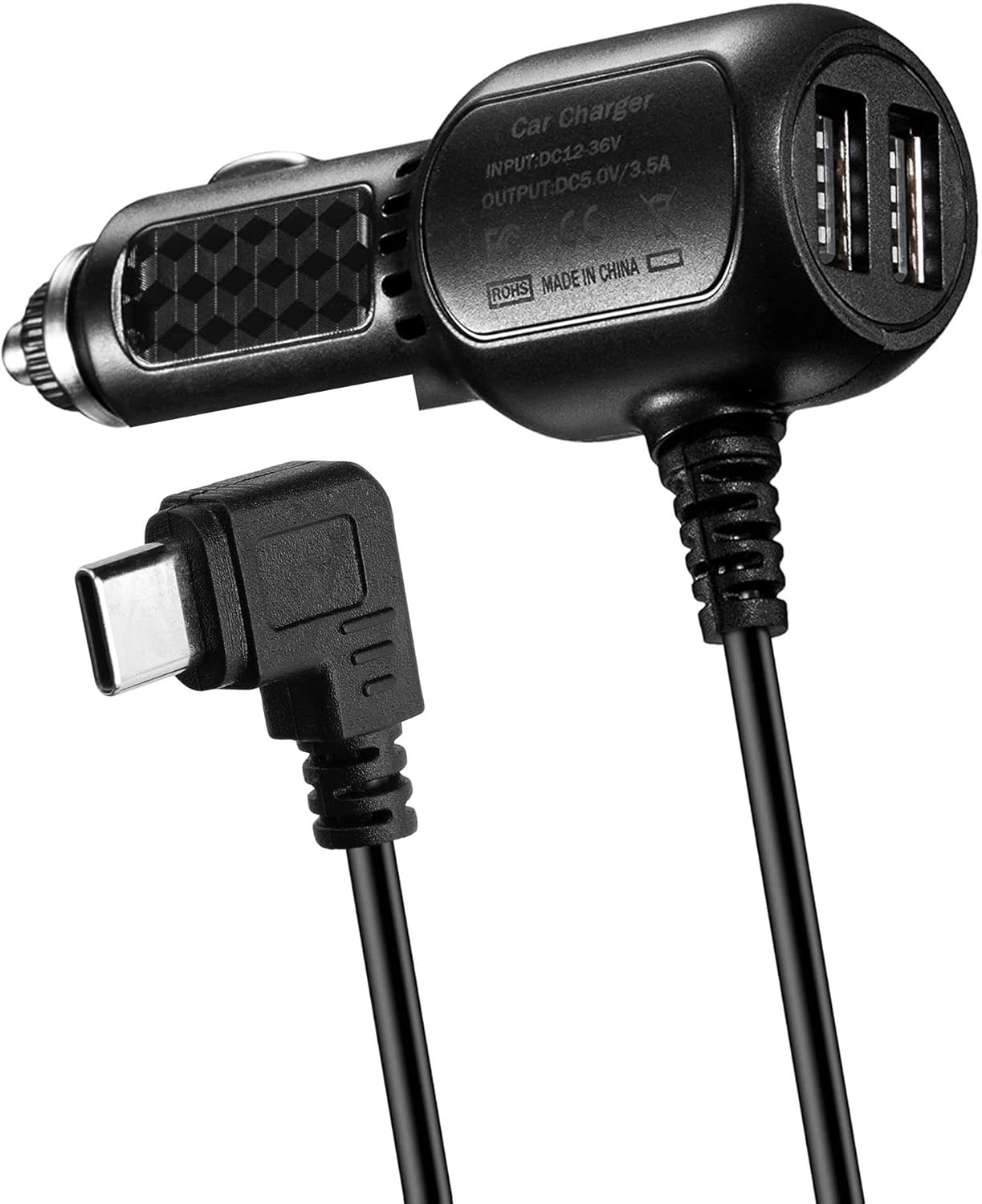 Dash cam hardwire kit with 4 Fuse Tap Cable Mini, ACS, ATO, Micro2 Add A Circuit Fuse Holders, Low Voltage Protection for Vantrue N4, N2S, X4S Dash Cam 12V 24V to 5V Power Cord (USB Car Vehicle) - Image 2