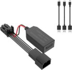 Dashcam Power Adapter (10-pin Type A) Compatible with Select Nissan, Frontier, Titan, Altima, Infiniti, Subaru, Toyota & More. Connects to Rearview Mirror, Built-in USB Power Source. - Image 2