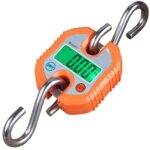 Digital Hanging Scales Portable Heavy Duty Crane Scale 150 kg 300 lb 2 AAA Batteries(Not Included) (Orange) - Image 2