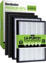 Durabasics Air Purifier Replacement Filter for Levoit Filter Replacement LV-PUR131, LV-PUR131S and LV-PUR131-RF | 2 HEPA & 2 Activated Carbon Pre-Filters - Image 2