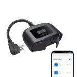 EIGHTREE Outdoor Smart Plug Waterproof IP44, Smart Outlet Plug with 2 Independently Controlled Outlets, Compatible with Alexa and Google Assistant, Voice & Remote Control, Timer&Schedule, 2.4GHz Only - Image 2
