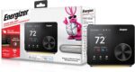 Energizer Smart Thermostat, Programable Wi-Fi Thermostat, 5GHz & 2.4GHz, Compatible with Alexa and Google, App Control, 3.5” inch Color Touch Screen, Easy Installation, 7 Day Scheduling, Night Light - Image 2