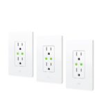 Eve Energy Outlet (Matter) 3-Pack – Smart Outlet & Power Meter, App & Voice Control, No Bridge, Thread, Works with Apple Home, Alexa, Google Home, SmartThings, 100% Privacy, Requires Thread Router - Image 2