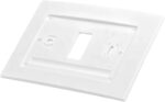 F61-2663 Wall Plate for Sen si Wi-Fi Programmable Thermostat,Hand Control, White (1) - Image 2