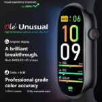 FITVII Ole Fitness Tracker with 24/7 Heart Rate and Blood Pressure Monitor, Blood Oxygen Sleep Tracking Step Calories Counter IP68 Waterproof Activity Tracker for Women Men - Image 2