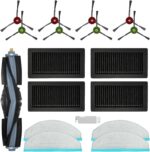 Filter Brush Mop Pads Accessories Kit for Yeedi Cube Robot Vacuum Cleaner Replacement Parts (18 Pack) - Image 2
