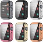 FitTurn Screen Protector Case for Huawei Watch D2 TPU Slim Case Cover [Plating Metal Color Frame] [3D Full Coverage] Shell Protective for Huawei Watch D2 Smartwatch (6Pack) - Image 2