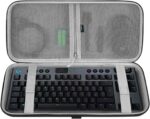GEEKRIA TKL Keyboard Case, Hard Shell Travel Carrying Bag for 80% / 87 Keys Mechanical Gaming Keyboard, Compatible with Logitech G915 TKL, G PRO/G PRO X (Extra Space) - Image 2