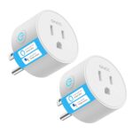 GNCC Smart Plug - Wi-Fi Outlet, Alexa & Google Assistant Compatible, Remote & Timer Control, No Hub Required, 2.4G WiFi (2-Pack) White - Image 2