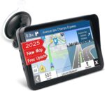 GPS Navigation for Car, Latest 2025 Map,9 inch Touch Screen Real Voice Spoken Turn-by-Turn Direction Reminding Navigation System for Cars, Vehicle GPS Satellite Navigator with(Free Lifetime Updates) - Image 2