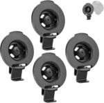 Garmin Accessories GPS Bracket Cradle Mount Compatible with Garmin Nuvi 42LM 44 52LM 54 55LMT 56 58 2407 2408 2447 2448 2467 2497 2507 2508 2547 2548 2557 2567 2577 Nuvi GPS (4 Pack) - Image 2