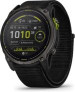 Garmin Enduro™ 3 – 51 mm, Solar, Sapphire, Ultraperformance GPS Smartwatch, Extreme Battery Life, Detailed Mapping, Built-in LED Flashlight, Carbon Gray DLC Titanium with Black UltraFit Nylon Strap - Image 2