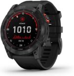 Garmin Fenix 7X Solar Multisport GPS Watch, Slate Grey with Black Band - Image 2
