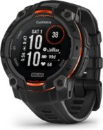 Garmin Instinct® 3 45mm, Solar Charged Display, Rugged Outdoor GPS Smartwatch, Metal-Reinforced Bezel, Built-in Flashlight, Black - Image 2