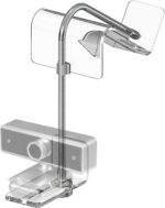 Geekria Acrylic Center Screen/Mid Webcam Stand, Place Webcam Anywhere on Monitor, Laptop Screen, Compatible with Logitech MX Brio, C920x, C922, C930 Webcams (Transparent) - Image 2
