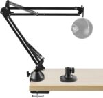 Geekria for Creators Microphone Arm Compatible with Blue Yeti, Yeti X, Yeti Pro, Snowball ICE, G Yeti GX, Mic Boom Arm with Table Flange Mount Adapter, Suspension Stand, Desk Mount Holder - Image 2